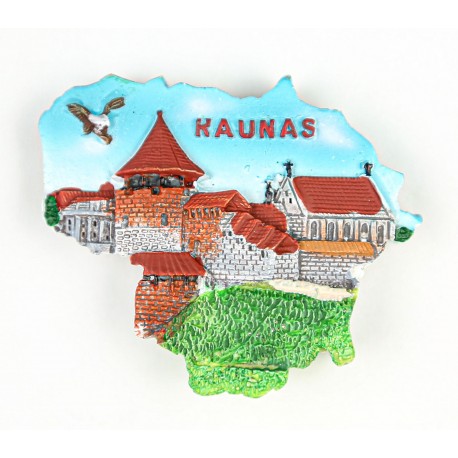 Keramikinis magnetas "Kaunas"