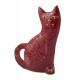 Keramikinė katino skulptūrėlė