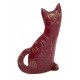 Keramikinė katino skulptūrėlė