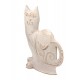 Keramikinė katino skulptūra